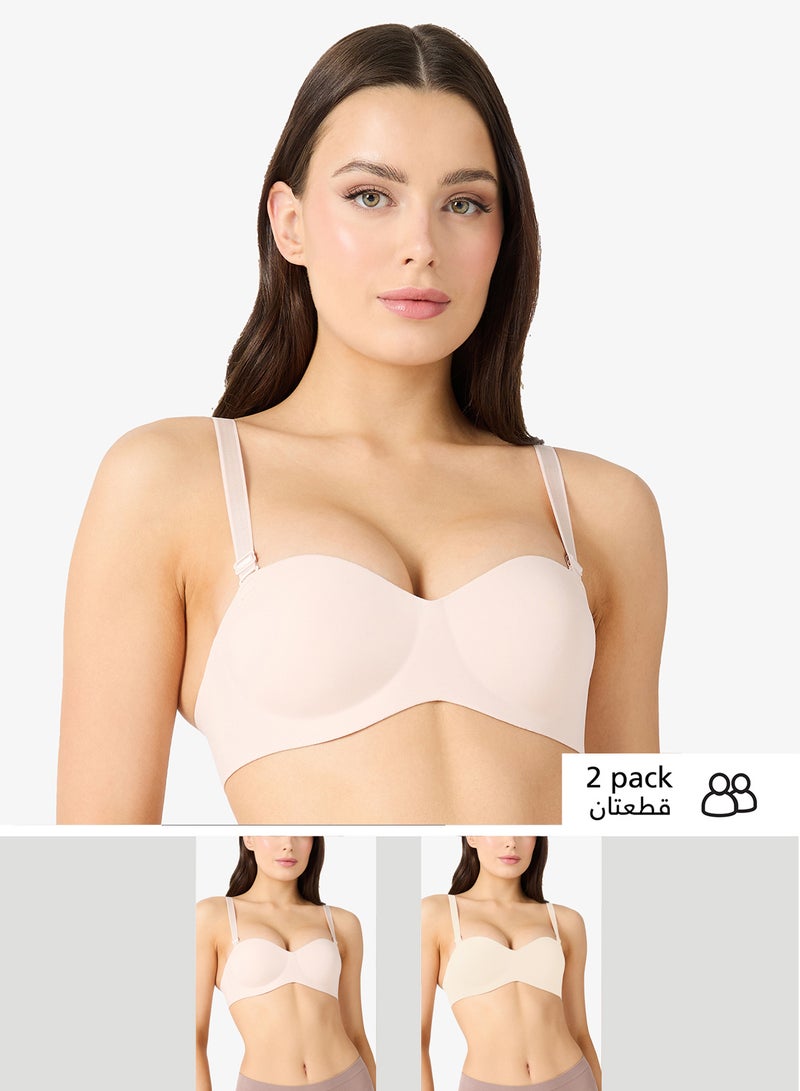 جينجر طقم حمالتي صدر مبطنتين بدون أسلاك - Image 1